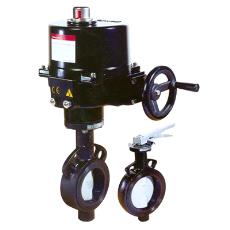 Manual Or Motorized Butterfly Valve