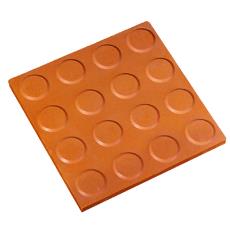 Roof Tiles With Button Pave Tile Pattern