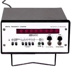 Frequency Counter With Controlled Crystal Indicator