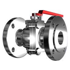 Two Piece Floating Type Ball Valve