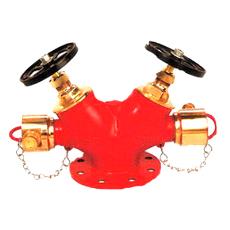 Double Headed Fire Fighting Hydrant Valve