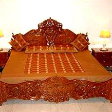 Corduroy Double Bed Cover Set