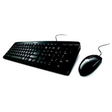 Soft Touch Keyboard & Mouse Set