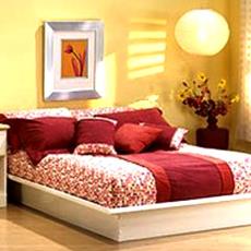 Designed Walk-On Type Platform Bed