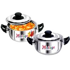 Stainless Steel Deluxe Casseroles