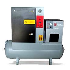 Tank-Mounted Air Rotary Screw Compressor