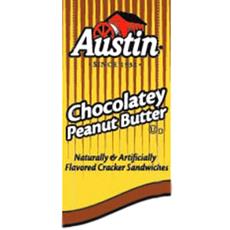 Chocolaty Peanut Butter Flavored Sandwich Crackers