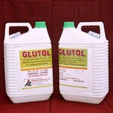 Polymer Free Glutaraldehyde Solution