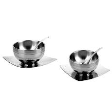 Stainless Steel Soup Bowl Set