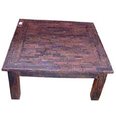 Square Shape Wooden Coffee Table