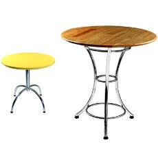 Bar Stool With Wooden Top