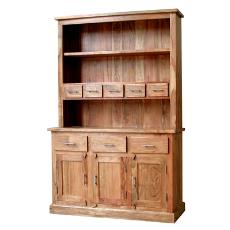 Wooden Cabinet With Open Shelves