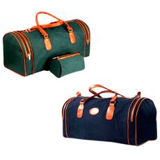 Nylon Duffle Bags With Orange Handle