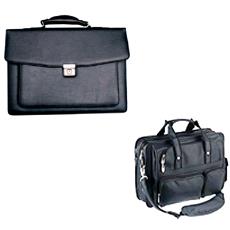 Black Leather Made Office Bag