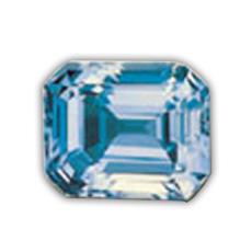 Light Sky Blue Coloured Aquamarine Gemstone