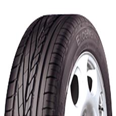 Passenger Car Tyre With Highly Inclined Tread Blocks