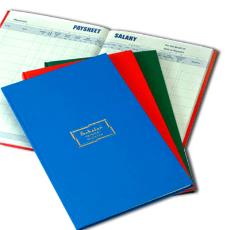 Pay-Sheet Book With Poly Vinyl Chloride Coated Cover