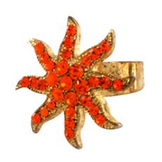 Star Fish Shaped Finger Ring