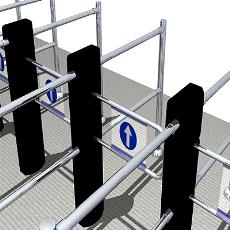 Automatic Gates With Opening/ Sensor Option