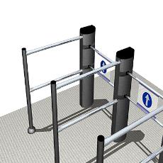 Remote Control Operated Entrance System