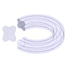 Quad / X-Rings For Hydraulic/Pneumatic Seal