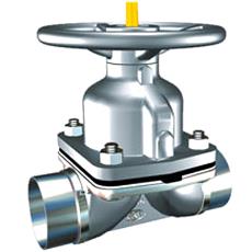 Weir Type Alloy Steel Diaphragm Valve