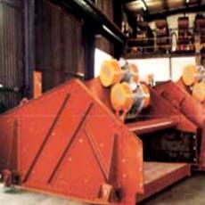 Dewatering Vibrating Screen With Angle Runner System