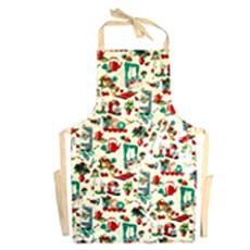 Printed Handmade Aprons With Belt