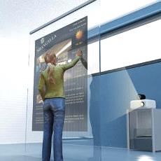 Interactive Communication Projector System