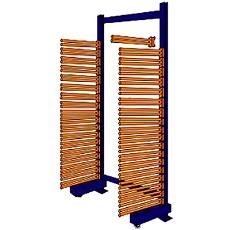 Single Or Double Sided Wind Screen Racks