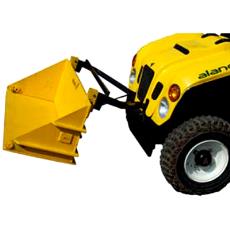 Industrial Sweeper Front End Loader With Lift Arms