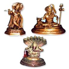 Brass Made God/Goddess Statue