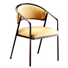 Stackable Fixed Metal Chair