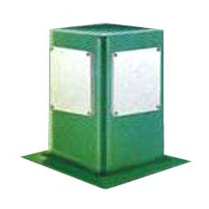 Small Square Ballard Shaped Gate Light