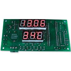 Time Temperature Card With 4 Time Setting Keys