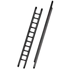 Open Compact Aluminum Ladder