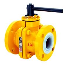 Manual Lever Operated Ball Valve