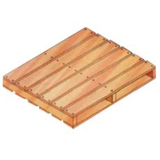 Non-Reversible Type Wooden Pallets