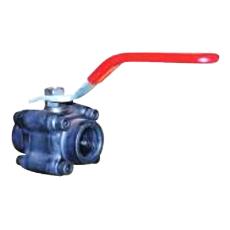 Three-Piece Forged Steel Ball Valve