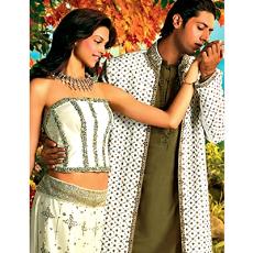 Ghagra And Sherwani