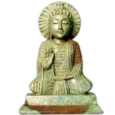 Soapstone Made Lord Buddha Figure