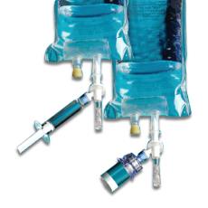 Needle-Less Reconstitution System For Solution-Filled Iv Bag