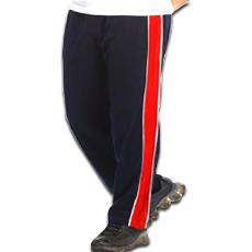 Cord Fabric Made Track Pant With Side Panel