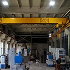 Single Girder E.O.T Crane With Electric Wire Rope Hoist