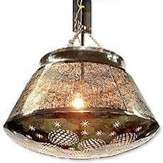 Metallic Ceiling Light Pendant