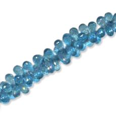 Nuggets Faceted Blue Topaz Stone