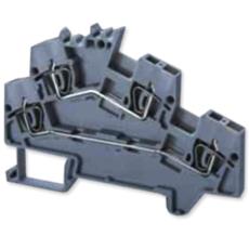 Double Level Spring Clamp Terminal Block