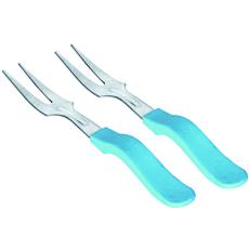 Fruit Fork With Plastic Handle