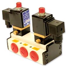 Four-Way Double Solenoid Valve