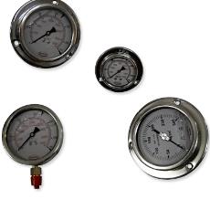 Stainless Steel Finished Pressure Gauge